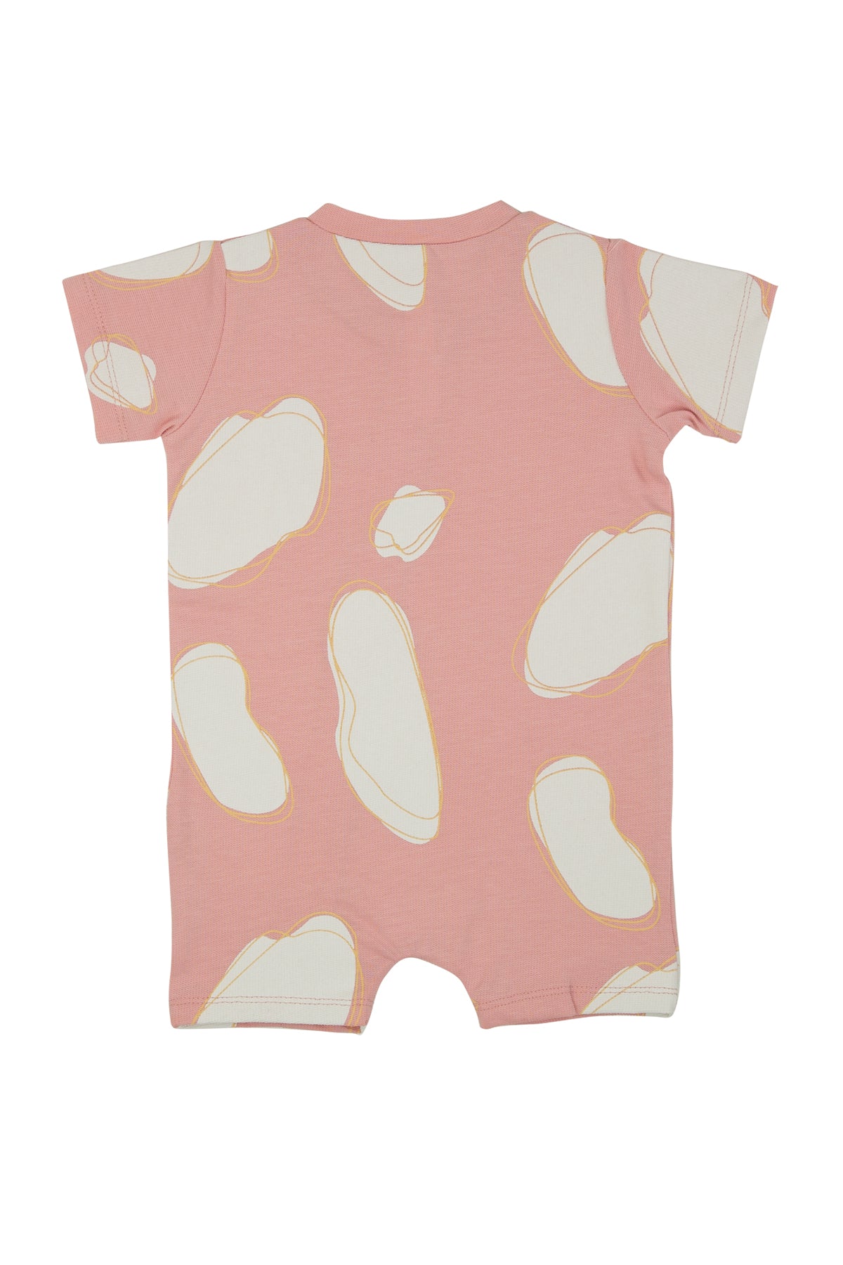 Clouds Zipper Short One-Piece