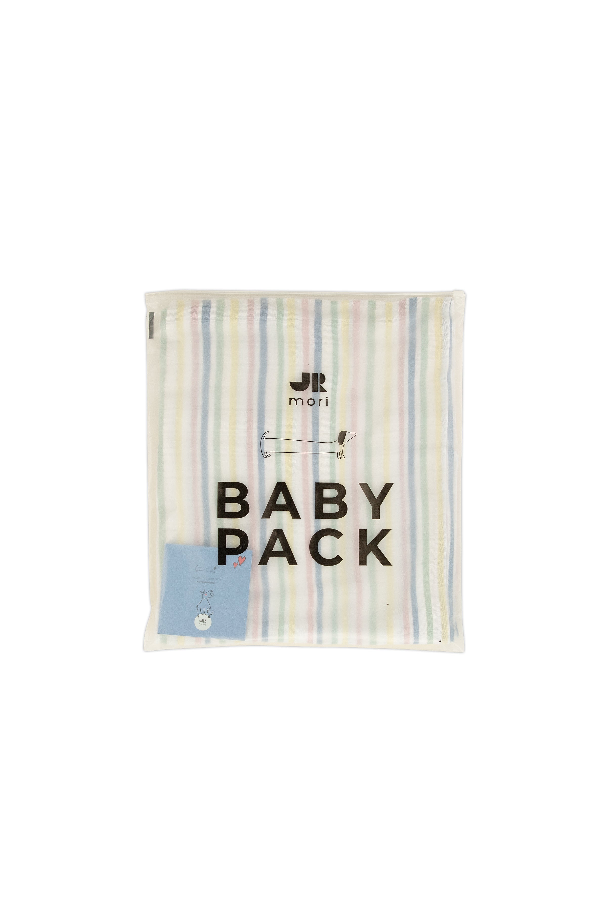 2 Pack Striped Pattern Multiuse Muslin Swaddle 100x100cm