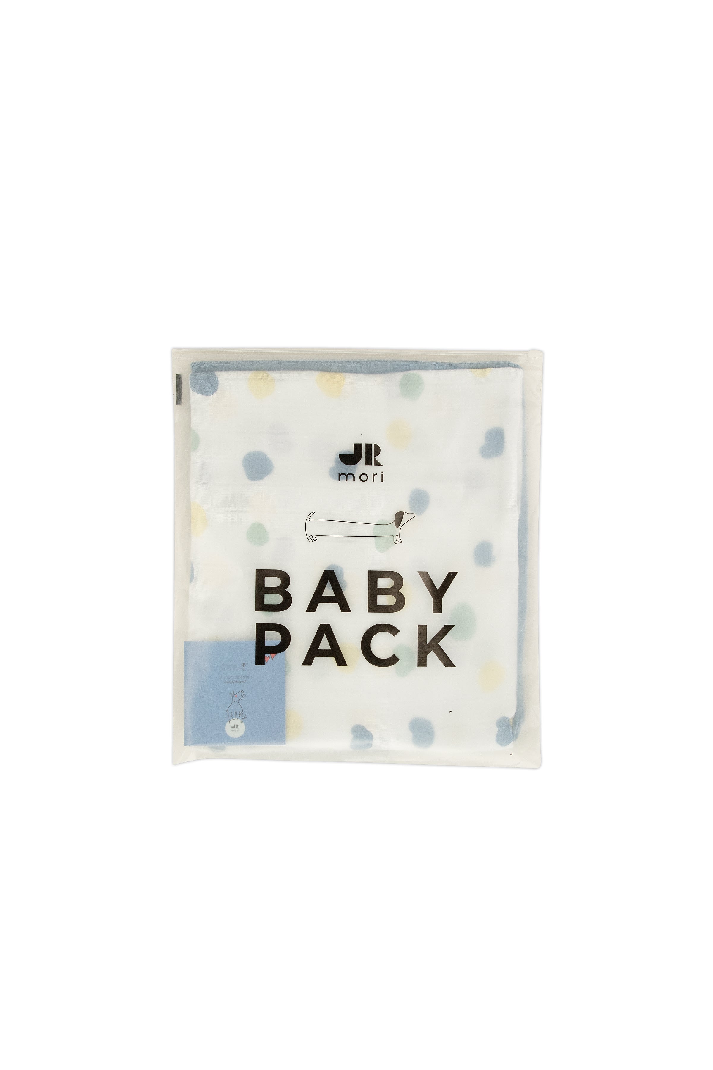 2 Pack Polkadot Pattern Multiuse Muslin Swaddle 100x100cm