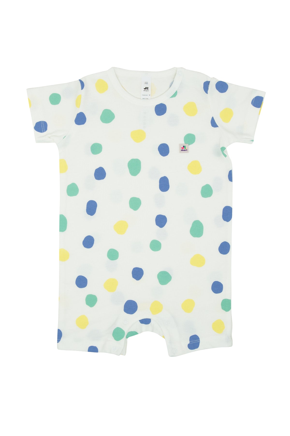 Polkadots Shoulder Snap Short One-Piece