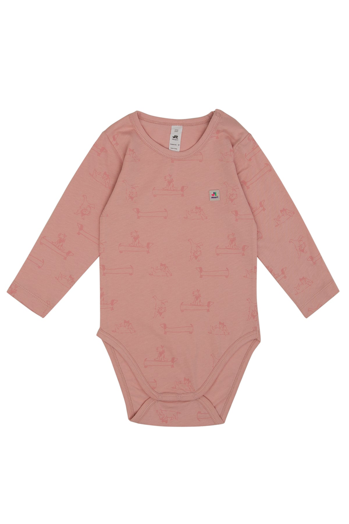 Mr.J & Ms.R Shoulder Snap Long Sleeve Body