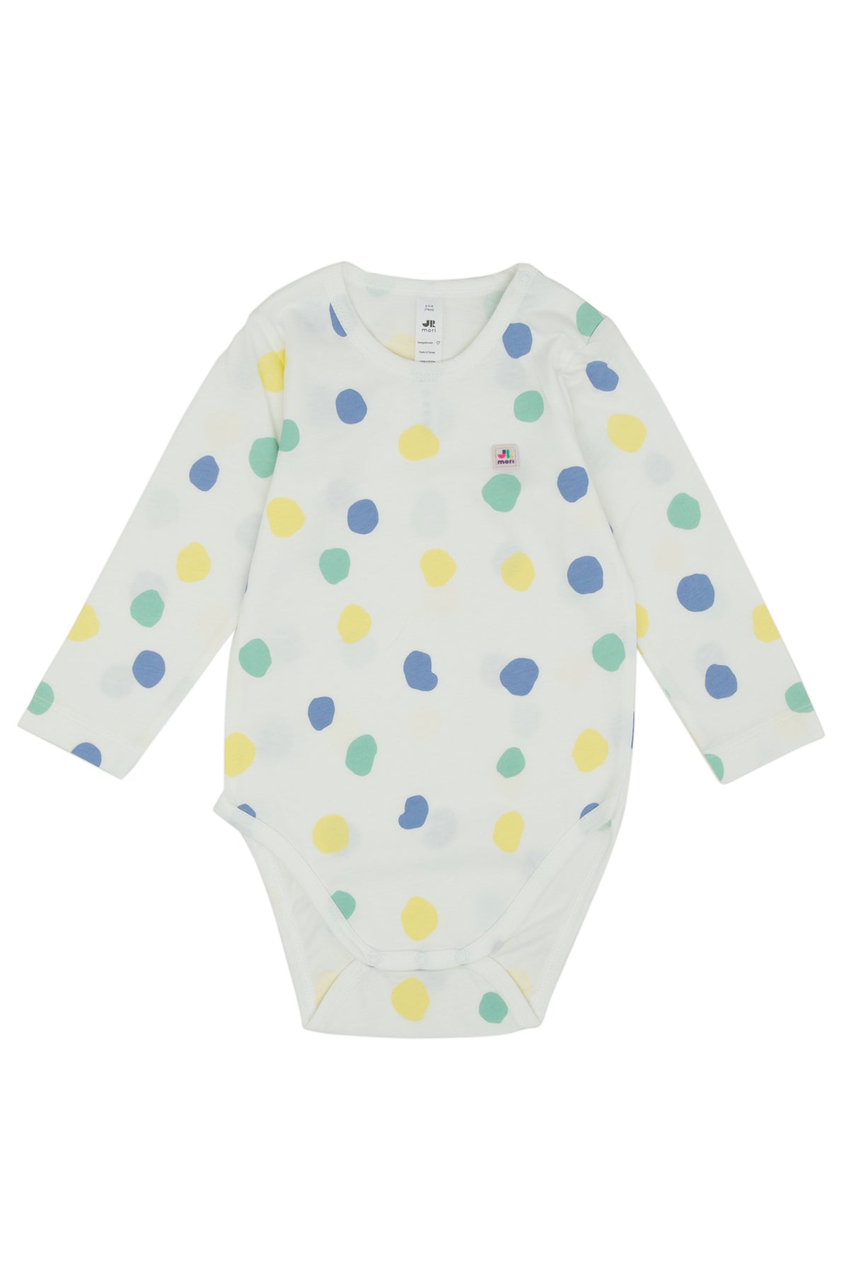 Polkadots Shoulder Snap Long Sleeve Body