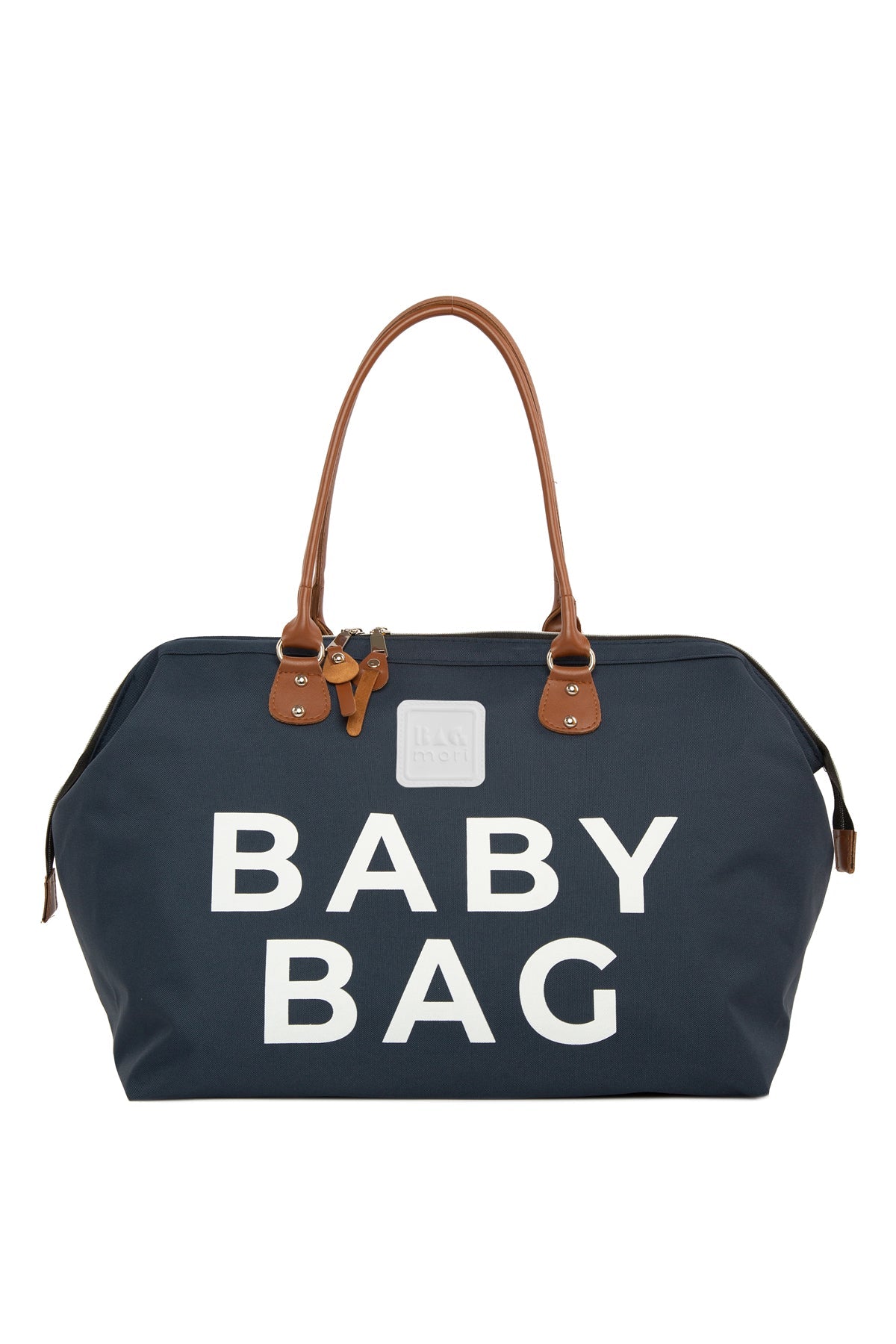 Lacivert Baby Bag Baskılı Bebek Bakım Çantası