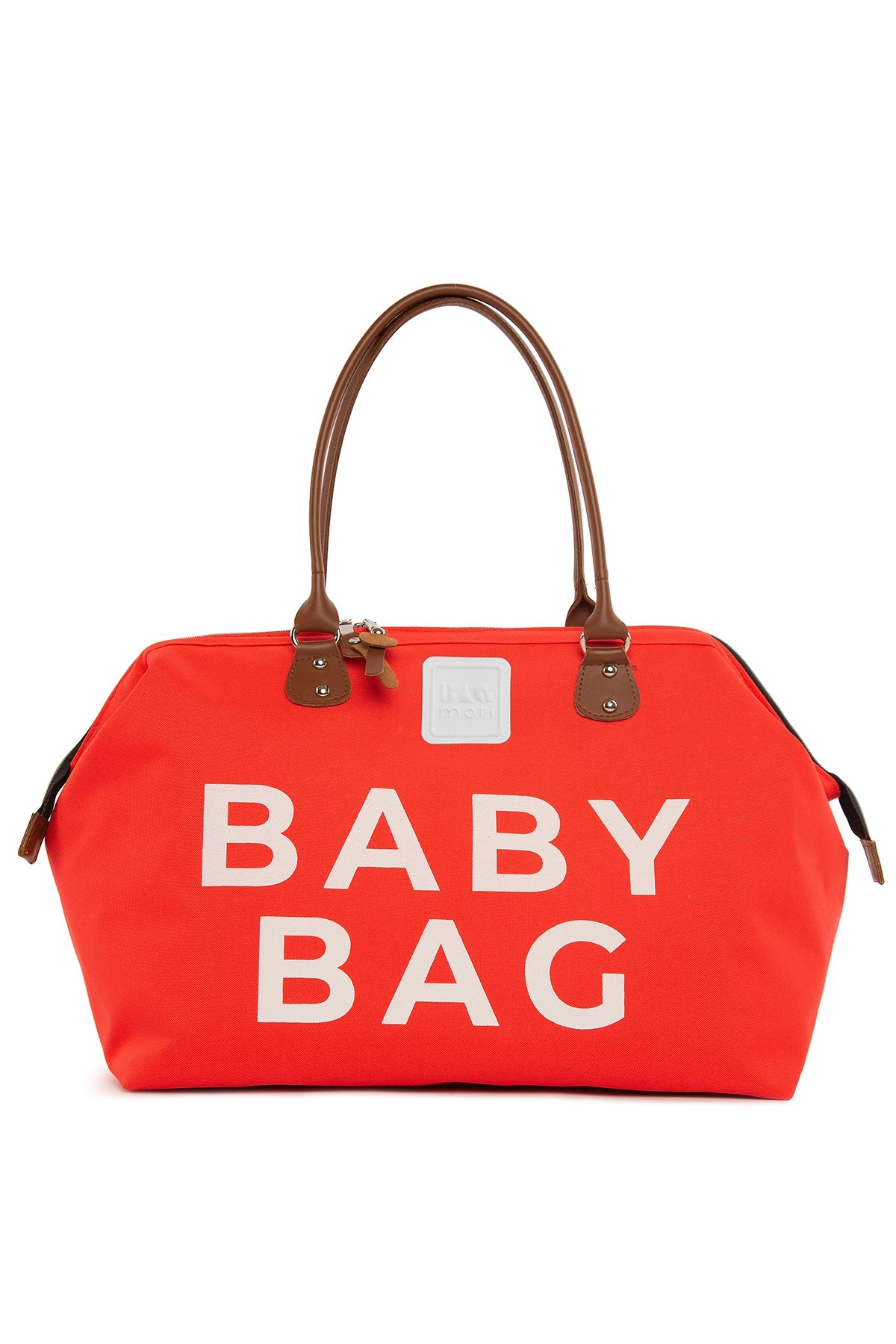 Nar Çiçeği Baby Bag Baskılı Bebek Bakım Çantası