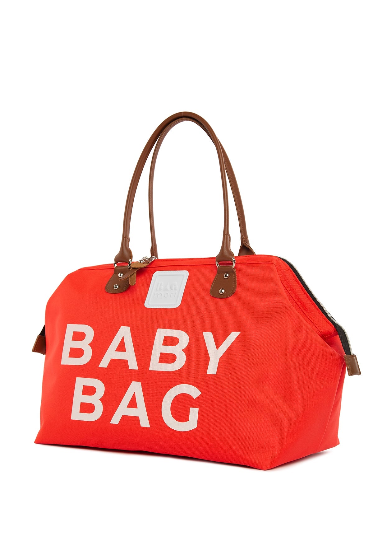 Nar Çiçeği Baby Bag Baskılı Bebek Bakım Çantası