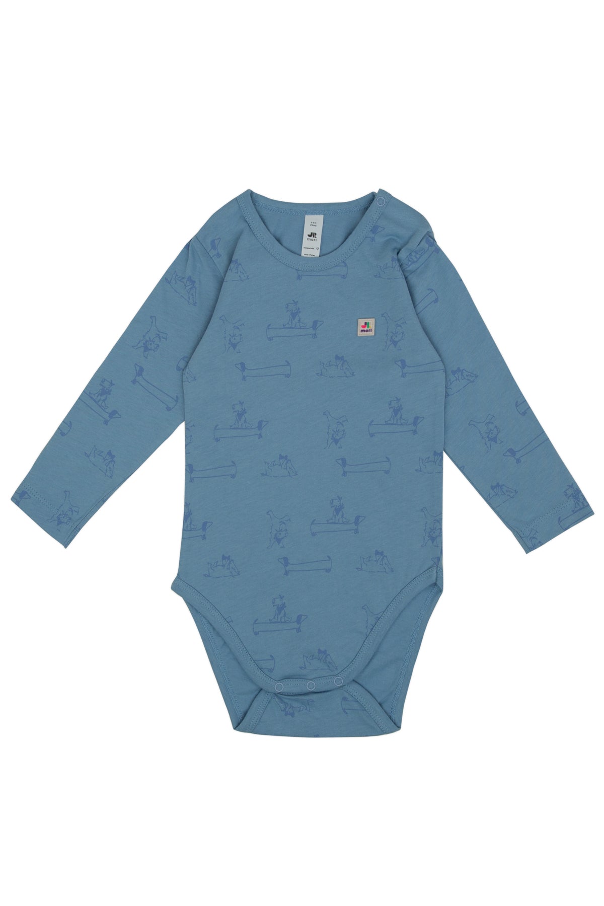 Mr.J & Ms.R Shoulder Snap Long Sleeve Body