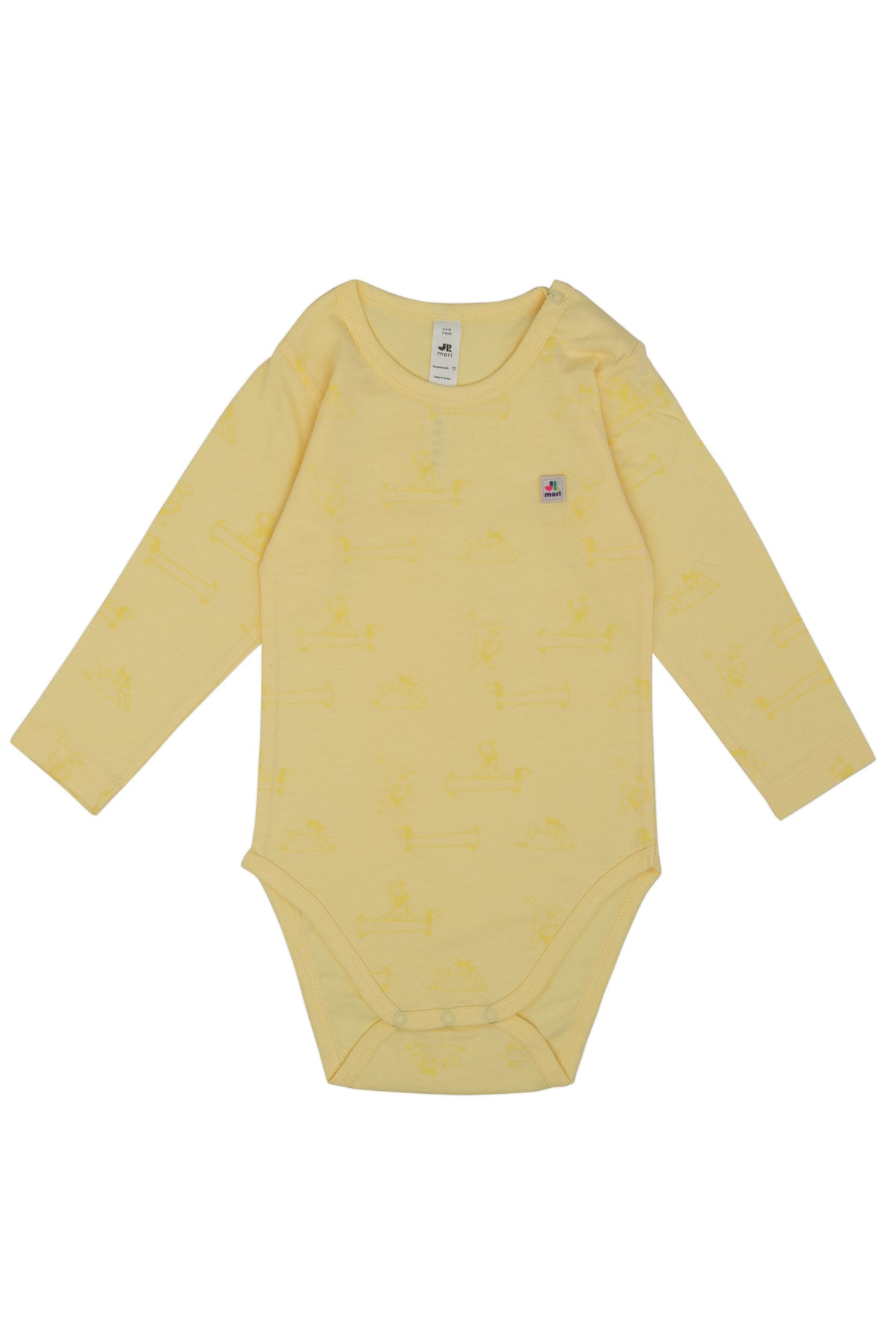 Mr.J & Ms.R Shoulder Snap Long Sleeve Body