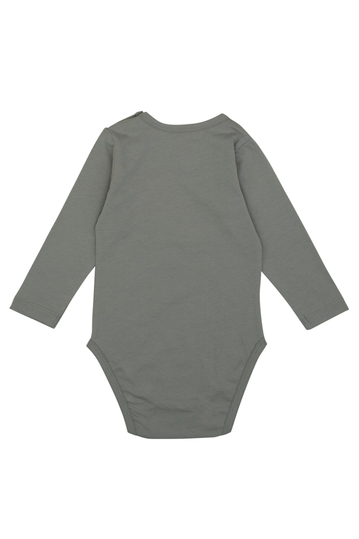 Shoulder Snap Long Sleeve Basic Body